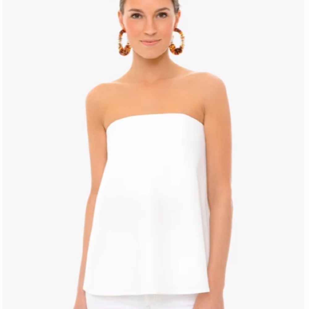 Strapless Ivory Crepe Marin Top
TUCKERNUCK - Picture 4 of 12